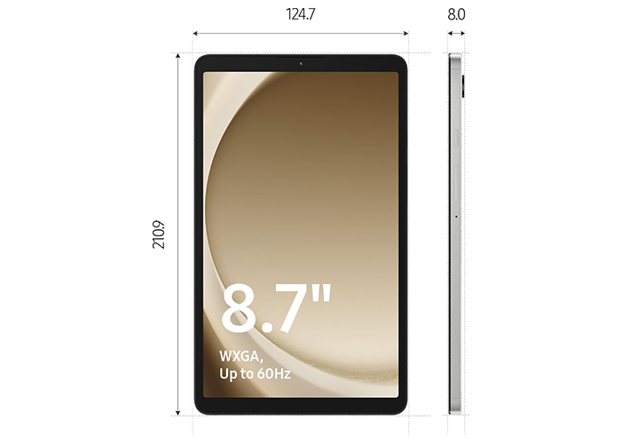 Samsung Galaxy Tab A9 Back View