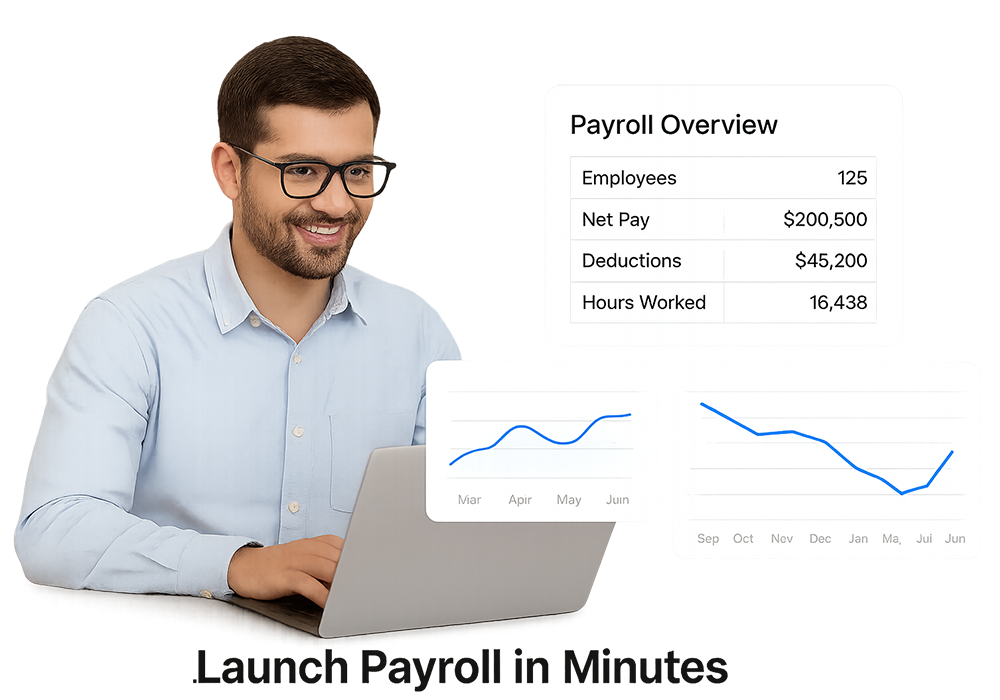 Launch Payroll in Minutes